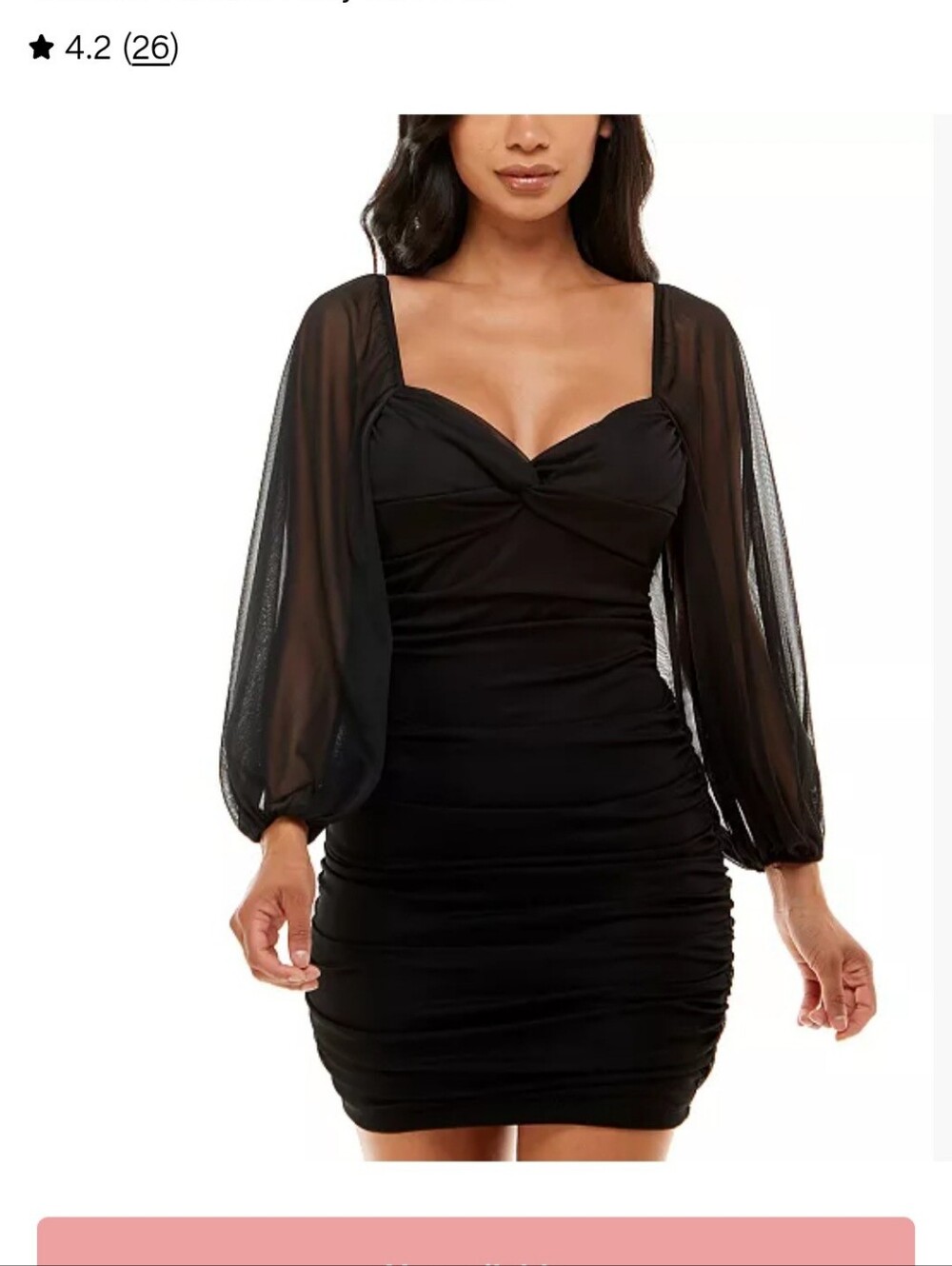 B Darlin Black Dress